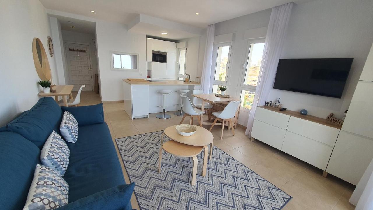 בנאלמדנה Beachfront-Parque Paloma-Modern-Panoramic Views! מראה חיצוני תמונה